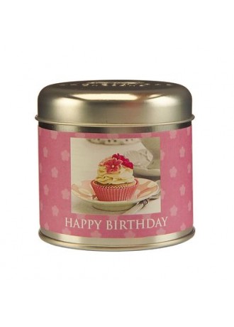 Timeless Collection Happy Birthday Candle Tin
